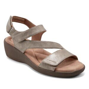 Easy Spirit Women's Kimberly Open Toe Ankle Strap Sandal Size 7.5M